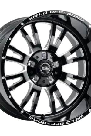 WELD Off-Road Slingblade 5x139.7 20x10 +13 Gloss Black/Milled Free Delivery