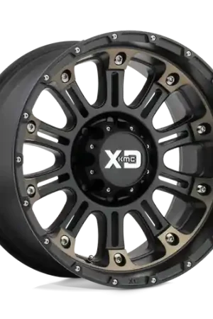 Top Pick XD XD829 HOSS II 6X139.7 20X9 -12 SATIN BLACK MACHINED DARK TINT