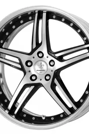 DURANDAL DD5.2 BLACK POLISHED 5x108 18X10.5 +74MM Cheap