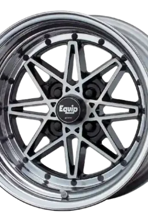 EQUIP 03 Black Polish 4x114.3 15x10.5 -9 Clearance