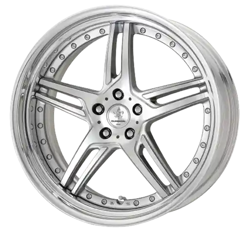 Hassle-Free Returns DURANDAL DD5.2 SILVER POLISHED 5x100 19X8.5 +18MM