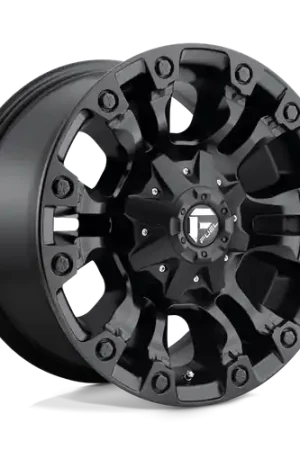 Premium Fuel 1PC D560 VAPOR 8X180 20X9 +20 MATTE BLACK