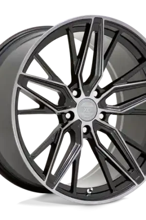 Free Delivery XO ZURICH 5X112 20X10.5 +30 GLOSS BLACK W/ MACHINED GLOSS DARK TINT