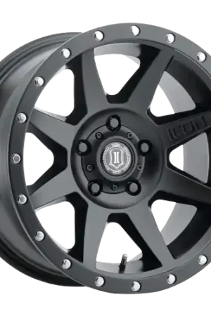 Time-Limited Icon Alloys REBOUND 6x139.7 20X9+0 Satin Black