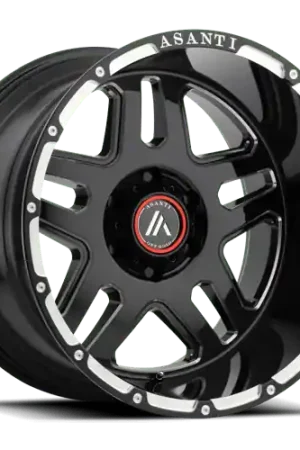 Asanti Off Road AB809 ENFORCER 5X127 20X9 +18 GLOSS BLACK MILLED Deal