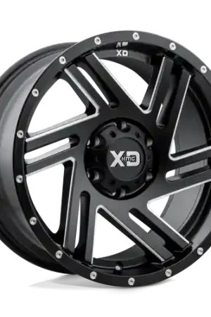 Fast Shipping XD XD835 SWIPE 6X139.7 20X9 +18 SATIN BLACK MILLED