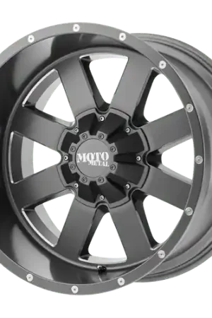 Crafted Moto Metal MO962 6X135 18X10 -24 SATIN GRAY MILLED