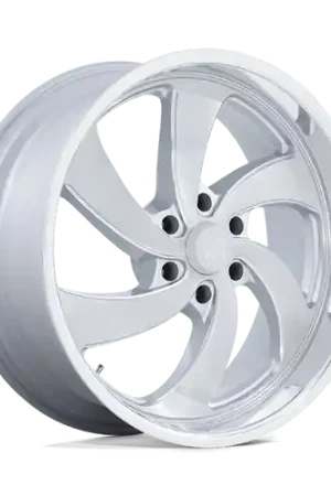 Next Day Delivery US Mag 1PC U134 DESPERADO 6X135 22X10 +25 SILVER BRUSHED FACE MILLED DIAMOND CUT MILLED