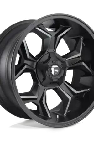 Fuel 1PC D605 AVENGER 5X139.7/5X150 20X9 +1 MATTE BLACK DOUBLE DARK TINT Holiday Sale