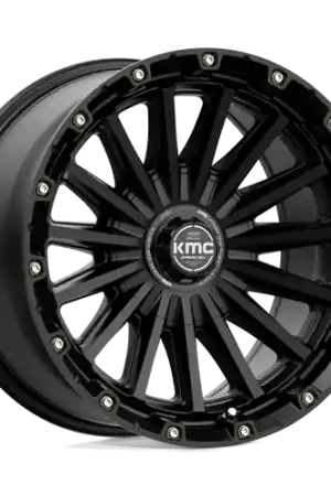 Clearance KMC KM102 SIGNAL 5X127/5X139.7 17X9 +18 SATIN BLACK