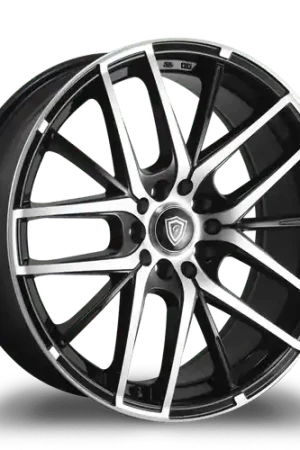 G - LINE ALLOYS G0029 5x110/5x114.3 18x8+35 BLACK / MACHINED Brand New