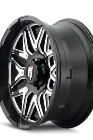 Certified American Truxx Grind AT151 8x180 20x9+12 Matte Black/milled