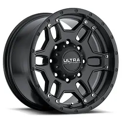 Ultra 178SB Mongoose 8x165.1 16x8 +10 Satin Black & Satin Clear Coat Grab Now