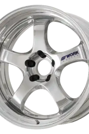 Must Have Work Meister S1R 5x108 18x7.5+45 O Disk Bright Buff Finish