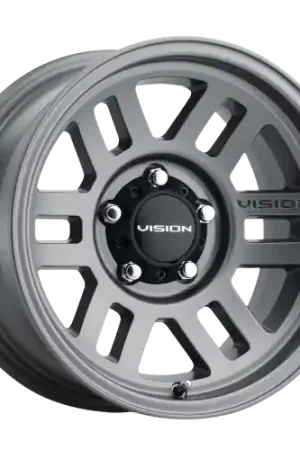 Vision Off-Road 355 Manx 2 Overland 6x139.7 17x9+18 Satin Grey Top Pick