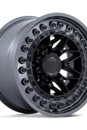 Black Rhino ALPHA 8X165.1 18X9 +20 MATTE BLACK W/ GUNMETAL LIP Original