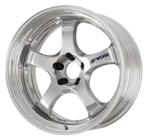 Latest Work Meister S1R 5x114.3 17x7.5+22 O Disk Bright Buff Finish