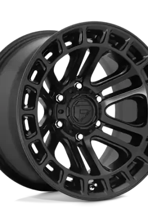 Fuel 1PC D718 HEATER 6X139.7 17X9 -12 MATTE BLACK Super Sale