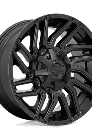 Top Rated Fuel 1PC D775 TYPHOON 6X135/6X139.7 20X9 +1 MATTE BLACK