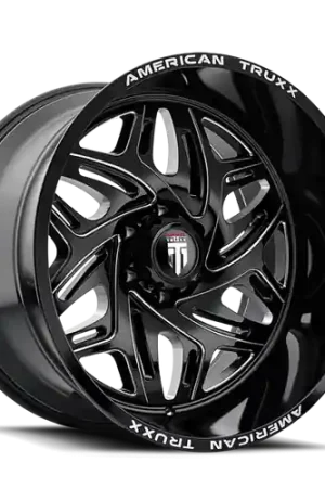 American Truxx Euphoria AT1914 8x170 20x10-19 Black/Milled Premium