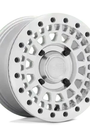 Don’t Miss Out Black Rhino Powersports PARKER UTV BEADLOCK 4X110 15X7 +36 SILVER W/ MIRROR CUT FACE