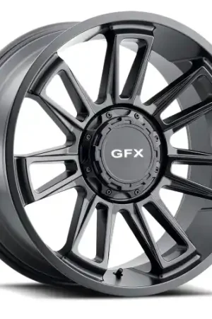 Crafted G-FX TR21 5x127/5x139.7 18x9+12 Matte Black