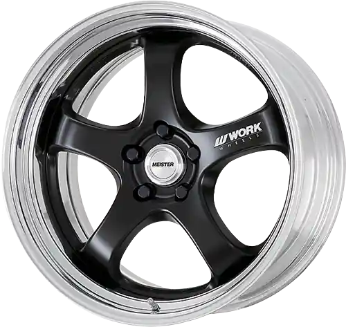 Must Have Work Meister S1R 5x100 17x9+45 A Disk Matte Black