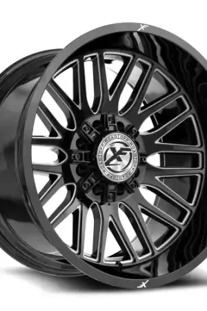 Trending XF Off-Road XF-240 8x165.1/8x180 20x9 +0 Gloss Black & Milled