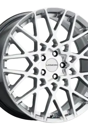 Vision Street-Designs 474 Recoil 5x120 20x8.5+35 Hyper Silver Special Offer