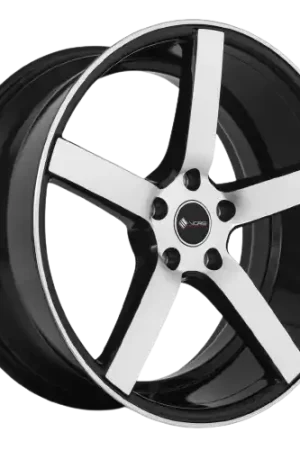 Sale Vors TR5 5x120 18x8  +35 Black Machined Face