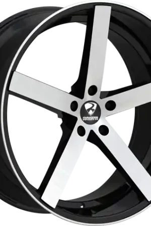 RAVETTI M1 5X120 22x10 +25 BLACK BRUSHED Luxury