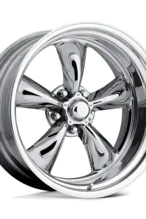 American Racing Vintage VN405 TORQ THRUST II CUSTOM 5X127 17X8 +33 TWO-PIECE POLISHED One Day Deal