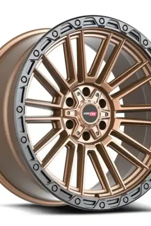 No Minimum Order Vortek VRT-604 5x139.7/5x150 18x9 +18 Matte Bronze With Black Bead Ring