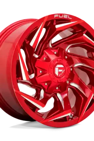 Trending Fuel 1PC D754 REACTION 6X135/6X139.7 20X9 +20 CANDY RED MILLED