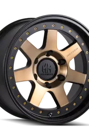 Mayhem Prodigy 8300 6x120 17x9-6 Matte Black W/Bronze Tint Special Discount
