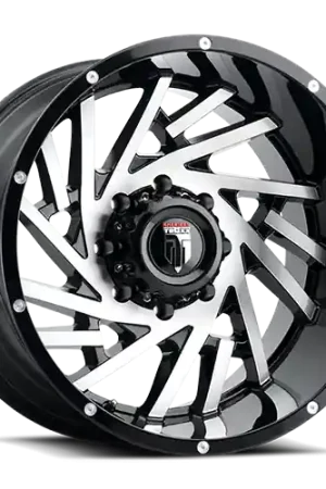 American Truxx Web AT161 8x165.1 20x12-44 Black/Machined Hassle-Free Returns