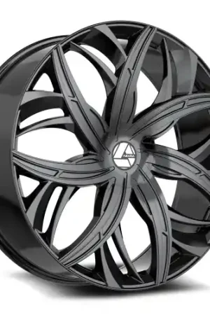 Order Now Azara AZA-541 5x115/5x120 22x9.5 +15 Gloss Black