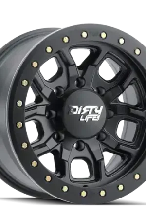 In Demand Dirty Life Dt-1 9303 6x139.7 20x9+0 Matte Black W/Simulated Ring