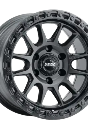 MVX OFFROAD VX12 6x139.7 17x9 -12 Matte Black Weekend Sale