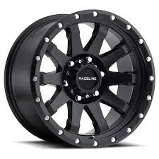 Fast Shipping Raceline 934B Clutch 6x139.7 17x8.5 +0 Matte Black
