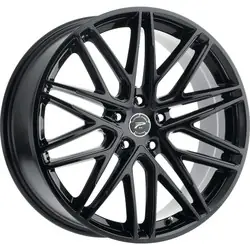Today Only Platinum 460BK Atonement 5X120 20x8.5 +40 Gloss Black with Clear-Coat