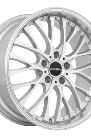 ARC AR6 5x110 18x8  +30 Silver Machine Face Lip Chrome Rivet Fresh Stock