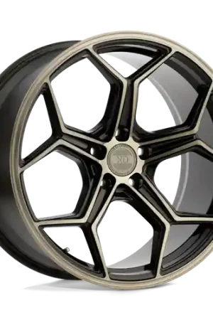 XO HELSINKI 5X112 20X10.5 +42 DARK BRONZE W/ BRUSHED BRONZE FACE Limited Edition