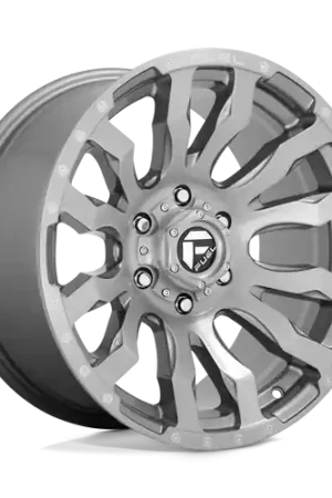 Fuel 1PC D693 BLITZ 8X170 22X10 -18 PLATINUM Popular