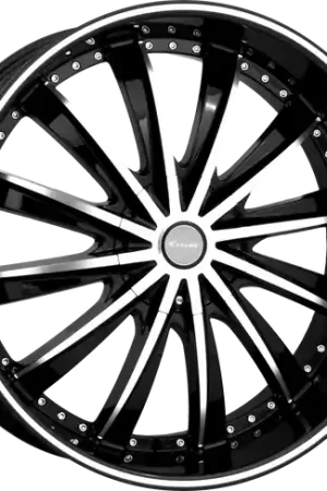 ELURE 31 5X115/5X120 22x9 +13 BLACK MACHINED Buy Online