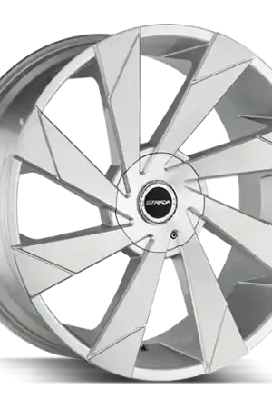 Express Delivery Strada Moto Blank 26x10 +20 Brushed Face Silver