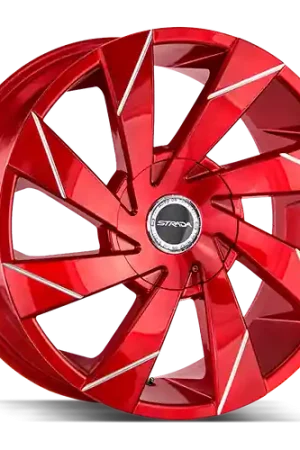 Strada Moto Blank 20x8.5 +35 Candy Red Bargain