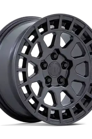 Luxury Black Rhino BOXER 5X112 17X8.5 +12 GUN BLACK