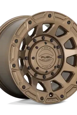 Fuel 1PC D731 TRACKER 6X114.3/6X139.7 17X9 +1 MATTE BRONZE Viral