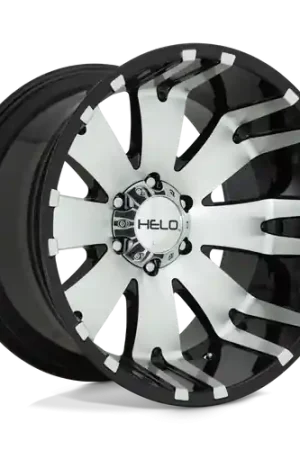 Get Yours Helo HE917 6X139.7 18X10 -18 GLOSS BLACK MACHINED